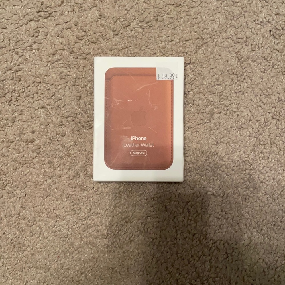 iphone leather Apple wallet